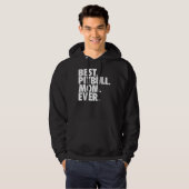 Vrouwen Beste Pitbull Moeder Ooit Pitbull Moeder H Hoodie (Voorkant volledig)