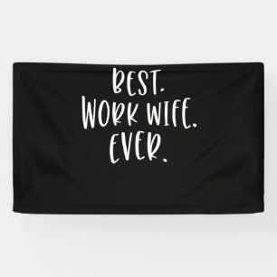 Vrouwen Beste vrouw van het Werk ooit Medewerker Spandoek