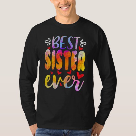 Vrouwen Beste zuster ooit moederdag T-shirt (Voorkant)