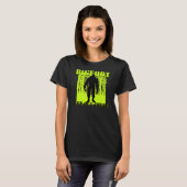 Vrouwen Bigfoot T-Shirt (Voorkant volledig)