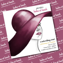 Vrouwen bij de lunch - een chique netwerkaffaire