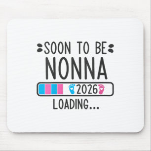Vrouwen binnenkort Nonna 2026 Loading zwangerschap Muismat