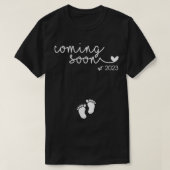 Vrouwen Binnenkort verkrijgbaar vanaf 2023 Zwanger T-shirt (Design voorkant)