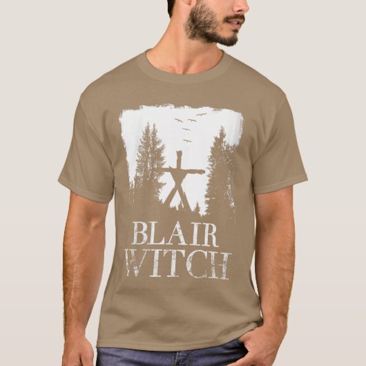 Vrouwen Blair Witch Project Vereenvoudigde T-Shirt (Voorkant)