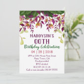 Vrouwen Bloemen 80th 90th 91st 92nd 95th 98th 99th Kaart (Staand voorkant)