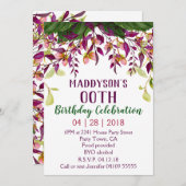 Vrouwen Bloemen 80th 90th 91st 92nd 95th 98th 99th Kaart (Voorkant / Achterkant)