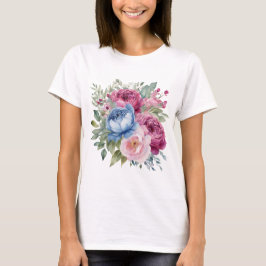 Vrouwen Bloemen T-shirt