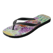 Vrouwen Bloemen Teenslippers (Schuin)