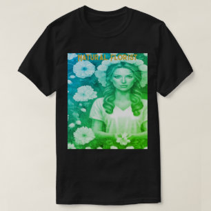 Vrouwen Bloemist Carrière T-shirt Zwart Natuurlijk