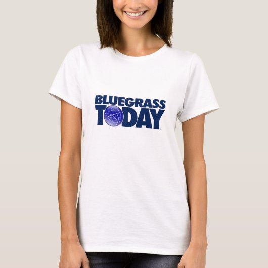 Vrouwen Bluegrass Vandaag Logo T-shirt (Voorkant)