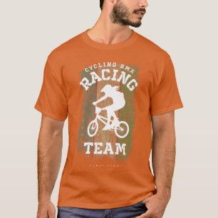 Vrouwen BMX Bike Oezbekistan Vlag fietsen Rac T-shirt