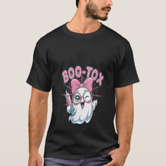 Vrouwen BOO Tox Nurse Injector Halloween Filler Bo T-shirt