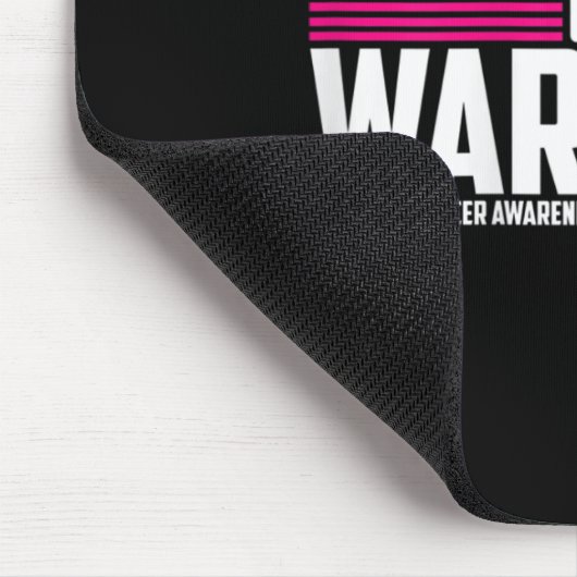 Vrouwen Borstkanker Bewustzijn Moeder van Warrior  Muismat (Hoek)