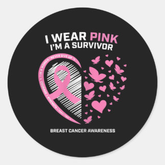 Vrouwen Borstkanker Overlevende Geschenken Vrouwen Ronde Sticker