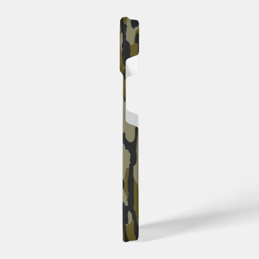 Vrouwen Bottomland Camo Schattige Roze Lint Bow iPhone Hoesje (Linkerkant)