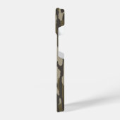 Vrouwen Bottomland Camo Schattige Roze Lint Bow iPhone Hoesje (Linkerkant)