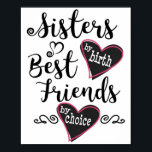 Vrouwen brengen zussen tegen door beste vrienden v poster<br><div class="desc">Vrouwen brengen zussen tegen door beste vrienden van geboorte,  naar keuze</div>