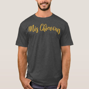 Vrouwen Bridesmaid Funny Bride Squad Mis Chievous T-shirt