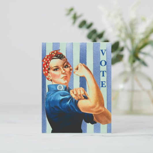 Vrouwen Briefkaart (Staand voorkant)