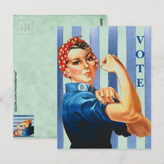 Vrouwen Briefkaart (Voorkant / Achterkant)