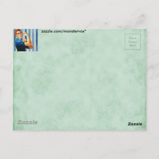 Vrouwen Briefkaart (Achterkant)