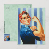 Vrouwen Briefkaart (Voorkant / Achterkant)