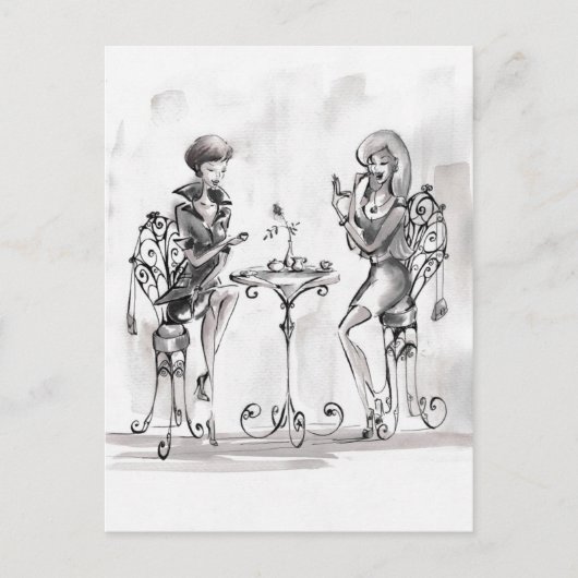 Vrouwen Briefkaart (Voorkant)