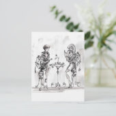 Vrouwen Briefkaart (Staand voorkant)