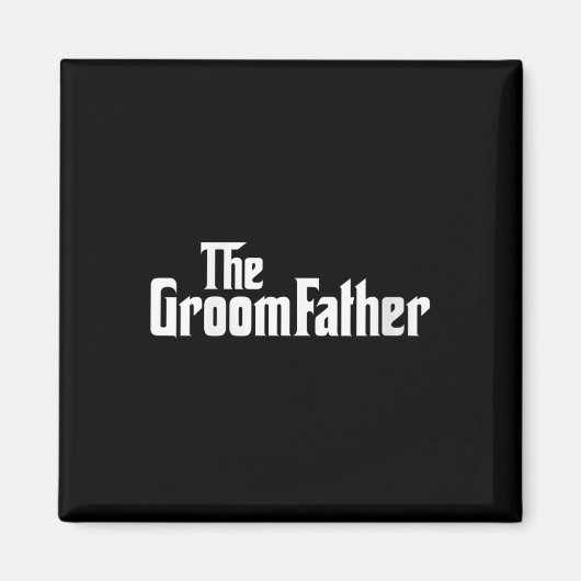 Vrouwen Bruidegom Vader Bruid Trouwfeest van Vader Magneet (Voorkant)