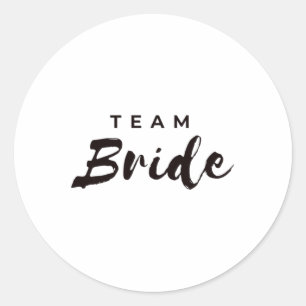 Vrouwen Bruids Party Team Bruid Team Bruidegom Pre Ronde Sticker