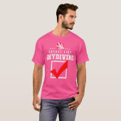 Vrouwen Bucket List Skydiving T-shirt (Voorkant volledig)