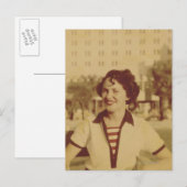 Vrouwen buiten briefkaart (Voorkant / Achterkant)