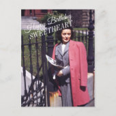 Vrouwen buiten de Mode van het midden van de eeuw Briefkaart (Voorkant)