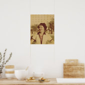 Vrouwen buiten poster (Keuken)