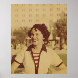 Vrouwen buiten poster