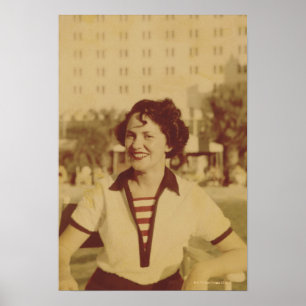 Vrouwen buiten poster