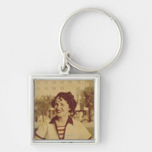 Vrouwen buiten sleutelhanger (Voorkant)