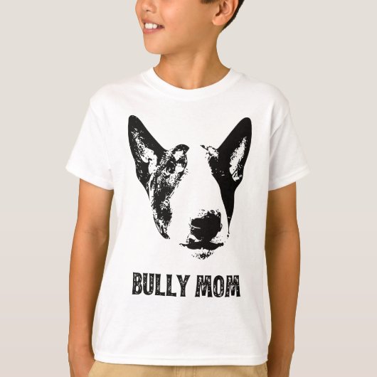 Vrouwen Bully Moeder - Engels Bull Terrier Mam T-shirt (Voorkant)
