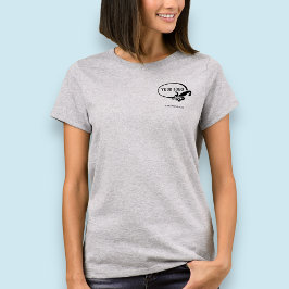 Vrouwen Business T-Shirt met Custom Company Logo