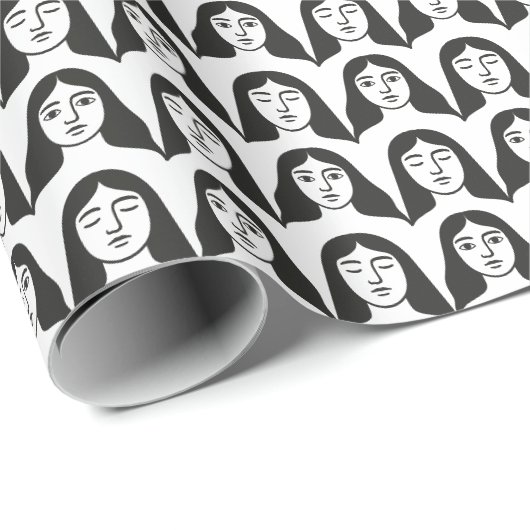 Vrouwen Cadeaupapier (Rol Hoek)