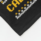 Vrouwen Calvariedag Cavaliers Logo Vrolijk Kerstfe Fleece Deken (Hoek)