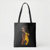 Vrouwen Canvas tas. Borsa a tracolla. Tote Bag (Voorkant)