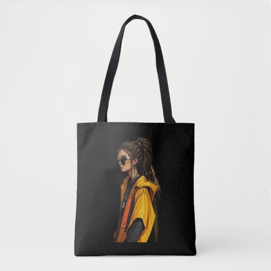 Vrouwen Canvas tas. Borsa a tracolla. Tote Bag (Voorkant)