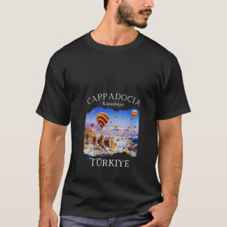 Vrouwen Cappadocië Turkije Hete Luchtballon rijdt  T-shirt