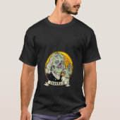 Vrouwen Cardano Zombie Dollar Ben Franklin Hodl AD T-shirt (Voorkant)