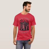 Vrouwen Casual Oktober We Draag Roze Heksenborst C T-shirt (Voorkant volledig)