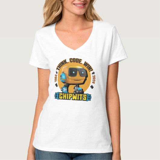 Vrouwen ChipWits T-shirt (Voorkant)