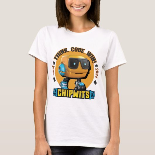 Vrouwen ChipWits T-shirt (Voorkant)