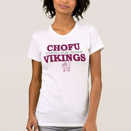 Vrouwen Chofu High School Japan Vikings T-shirt (Voorkant)