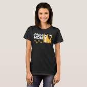 Vrouwen Chonk Moeder Kat T-shirt (Voorkant volledig)